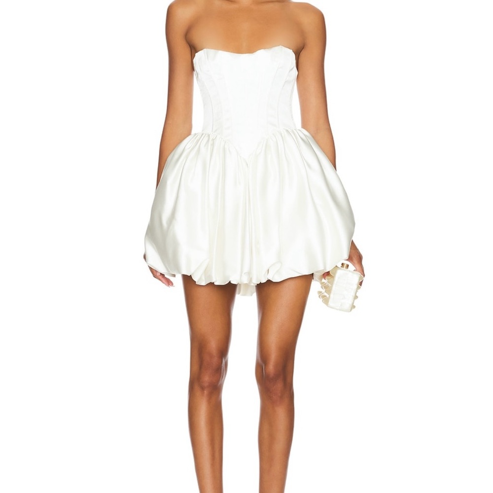 Strapless Defarge White Mini Dress Lovers and Friends